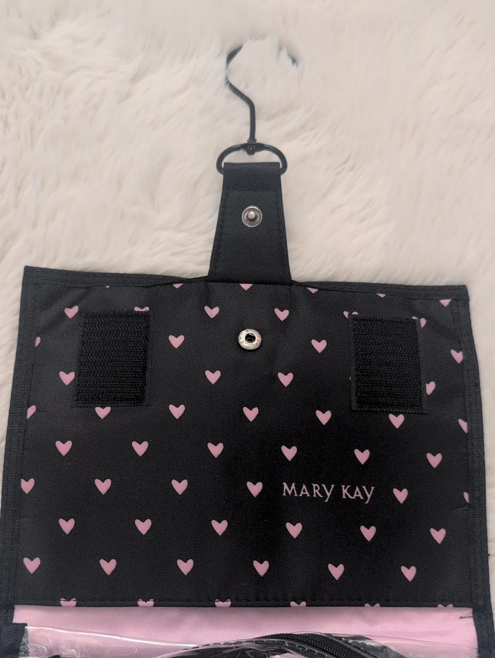 Mary Kay Pink & Black Hanging Cosmetic Organizer